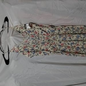 Rue 21 yellow Jumpsuit floral